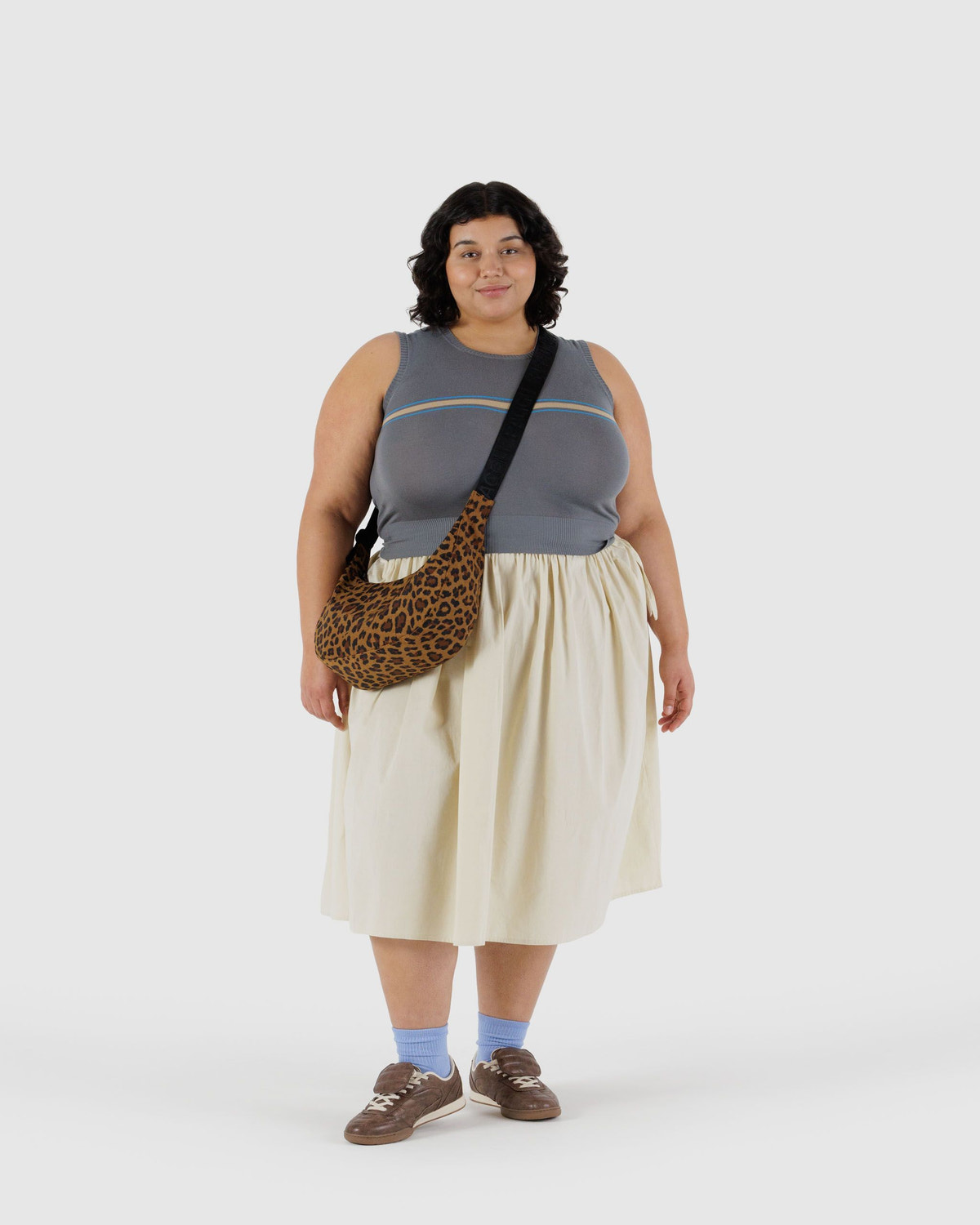 Medium Nylon Crescent Bag - Image 2