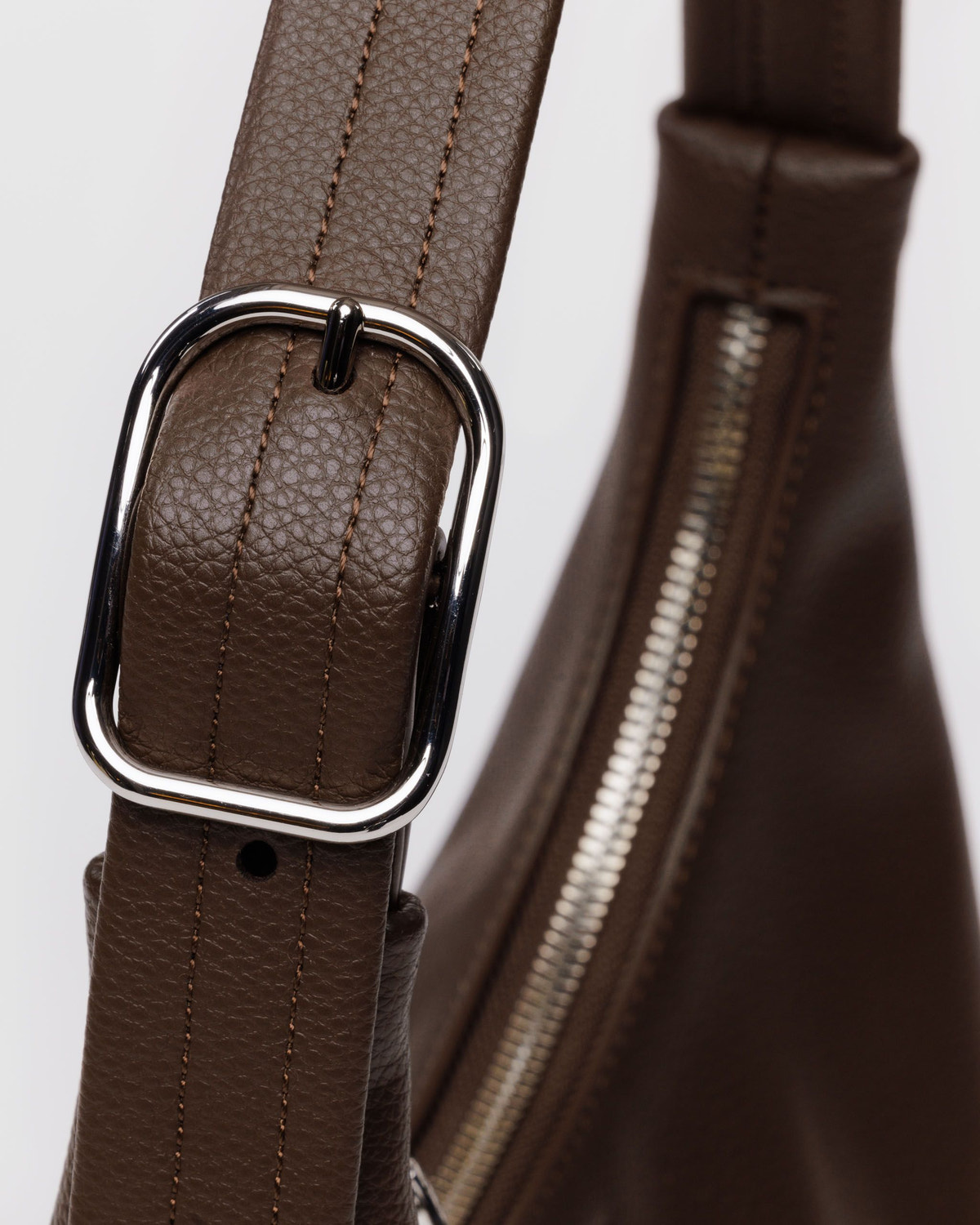 Mini Recycled Leather Shoulder Bag - Image 5