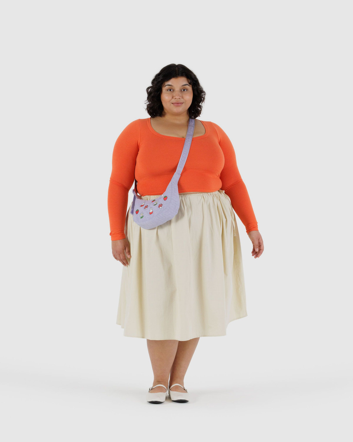 Small Nylon Crescent Bag - Image 2